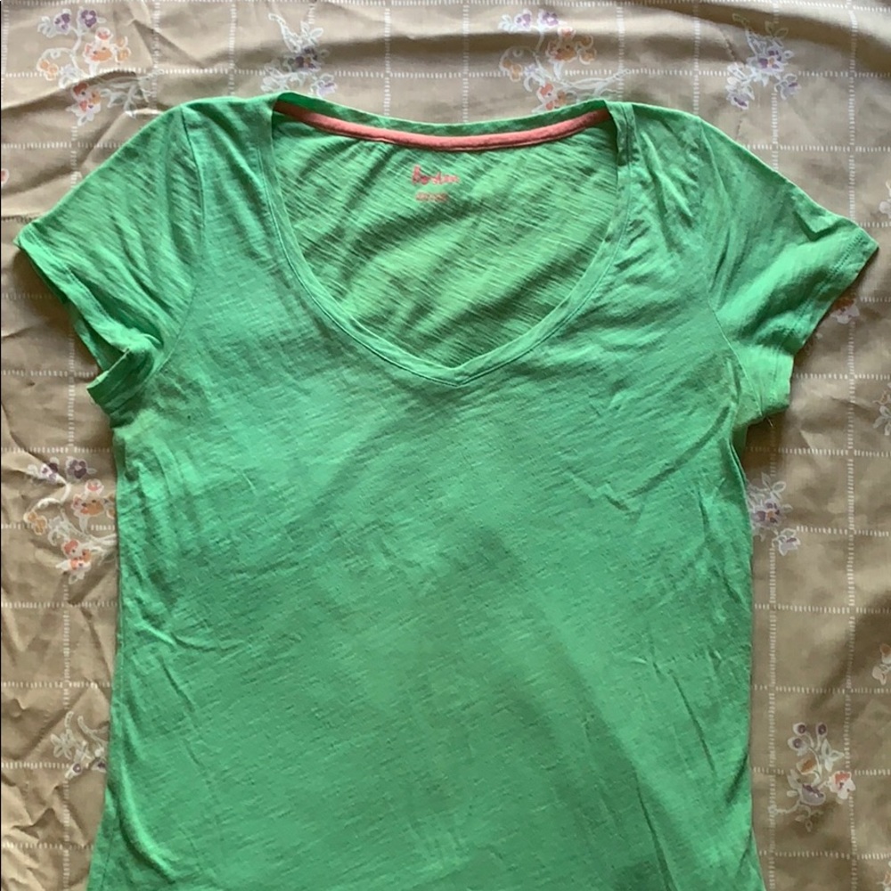 Minty Green Boden Cap Sleeve Tee (S)